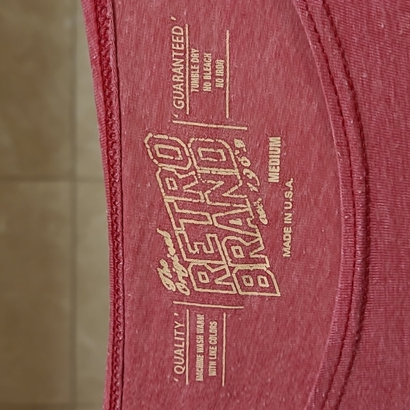 Wisconsin Badgers Women's M Badger Original Retro Brand Tee - Picture 2 of 4